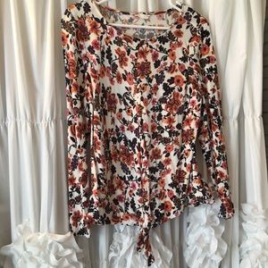 Caslon Tie-Front Blouse